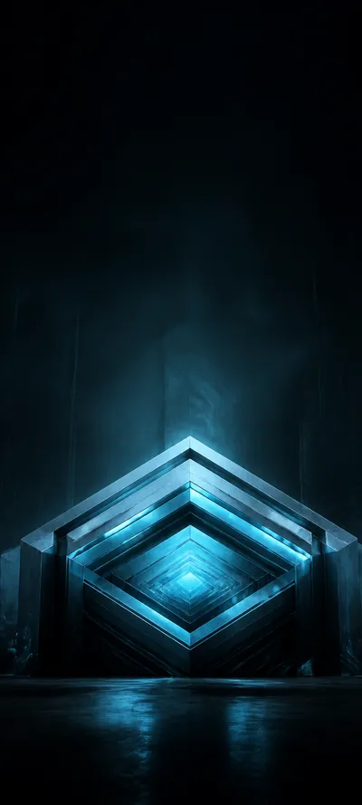 Minimal Iconic Cybersecurity Vault