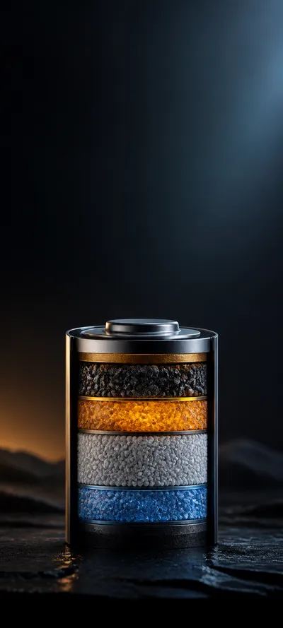 Minimal Iconic Energy Battery
