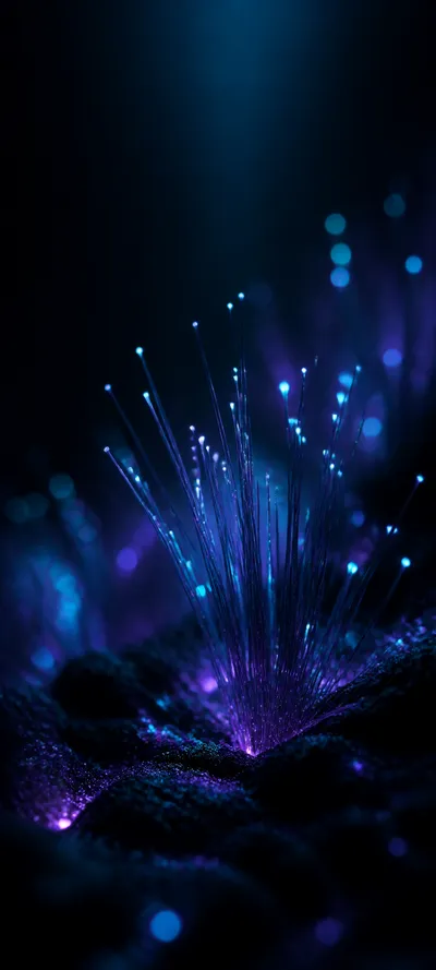 Minimal Iconic Fiber Optics
