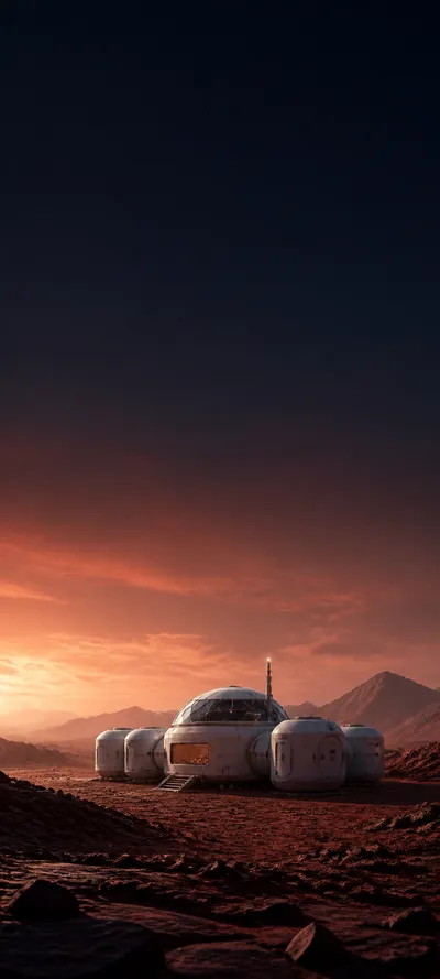Minimal Iconic Mars Habitat
