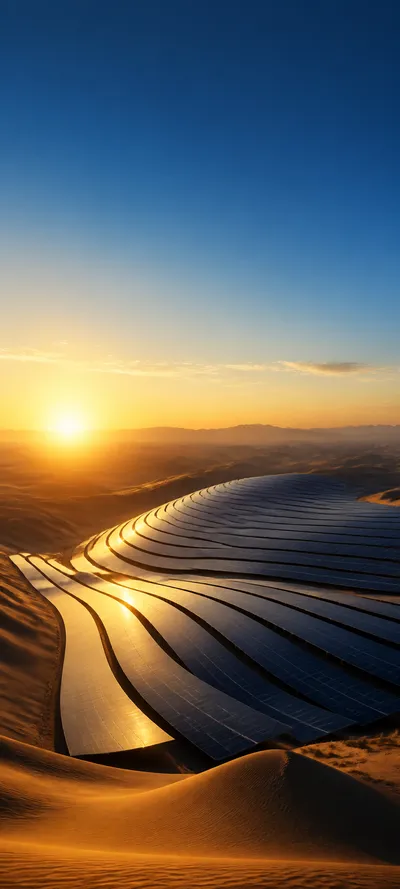 Minimal Iconic Solar Future