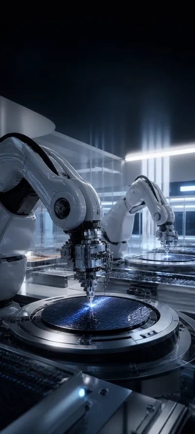 Moonlit Realm Clean Room Robot