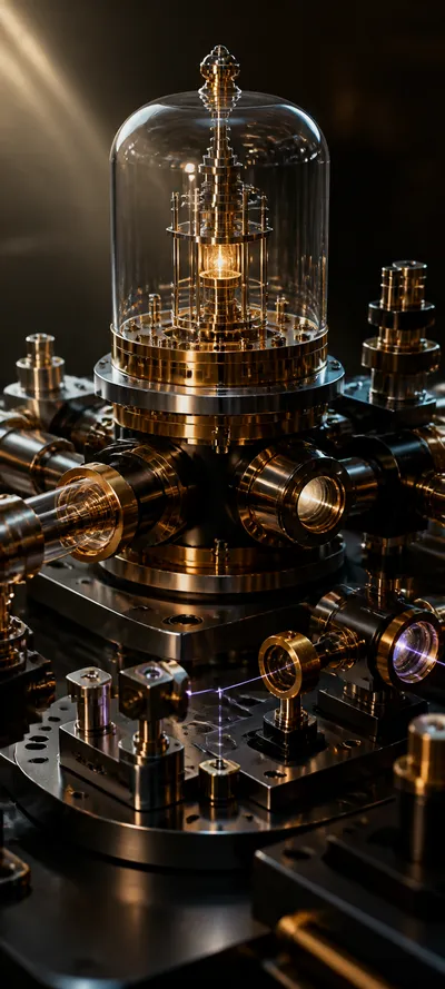 Painterly Prestige Atomic Clock