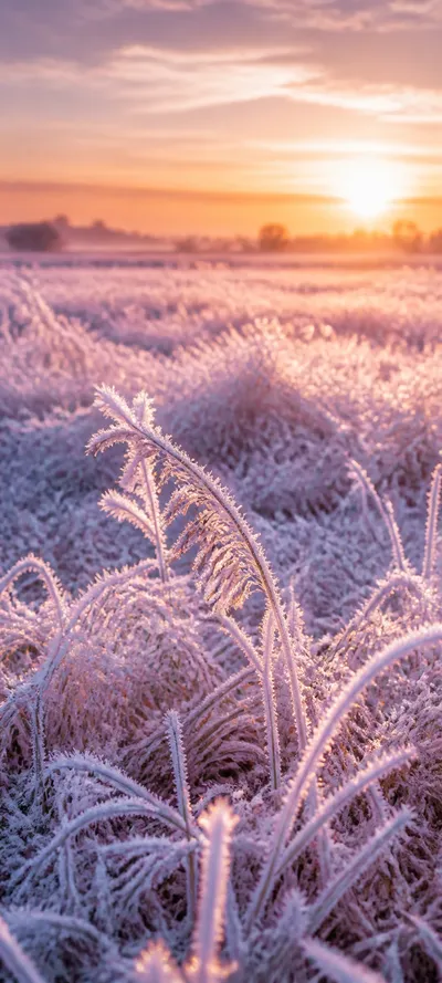 Editorial Detail Frosted Sunrise