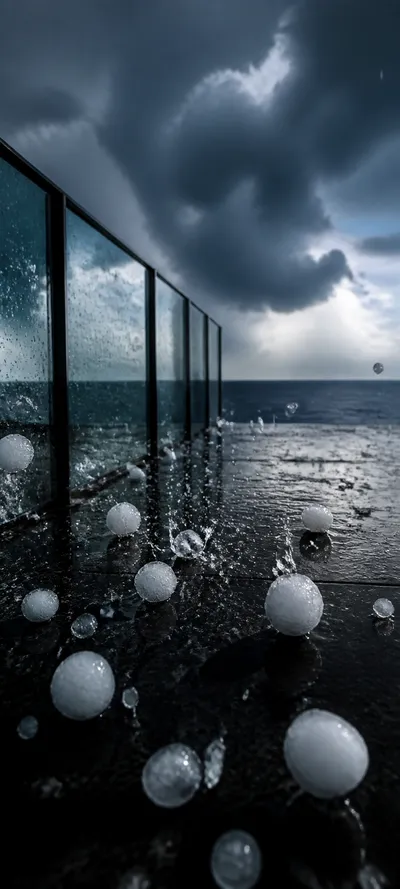 Editorial Detail Hailstorm Glass