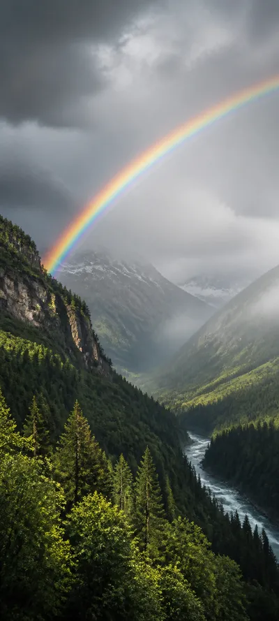 Editorial Detail Valley Rainbow