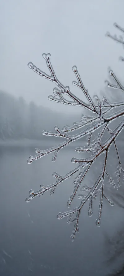 Minimal Luxe Frozen Rain