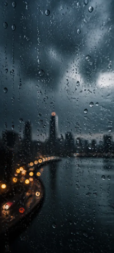 Minimal Luxe Rainy Window