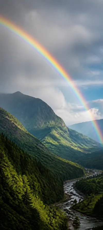 Minimal Luxe Valley Rainbow